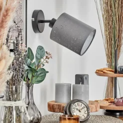 Lampes En Tissu-Briloner Lendemarke Applique murale, Spot mural Noir, 1 lumière