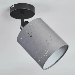 Lampes En Tissu-hofstein Lendemarke Plafonnier, Spot de plafond Noir, 1 lumière