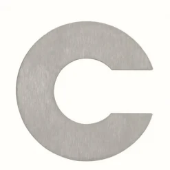 Luminaires Albert Leuchten Lettre C Albert 932 Acier inoxydable