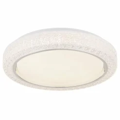 Luminaires Globo Lighting Liami Plafonnier LED Blanc, 1 lumière* Éclairage Led
