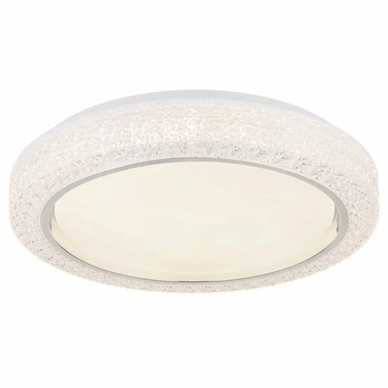 Luminaires Globo Lighting Liami Plafonnier LED Blanc, 1 lumière* Éclairage Led