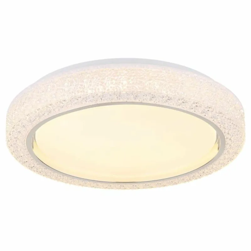 Luminaires Globo Lighting Liami Plafonnier LED Blanc, 1 lumière* Éclairage Led
