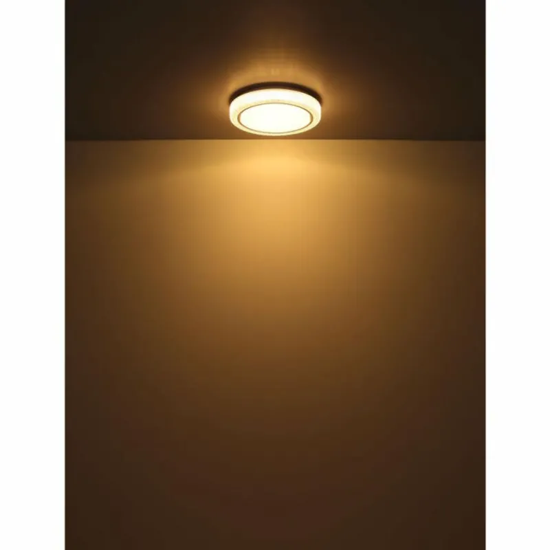 Luminaires Globo Lighting Liami Plafonnier LED Blanc, 1 lumière* Éclairage Led