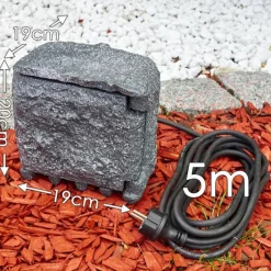 hofstein Lieksa Prises électriques d'extérieur Gris