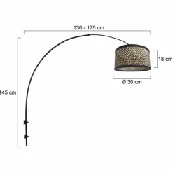 Luminaires Steinhauer Light Applique murale Noir, 1 lumière* Appliques