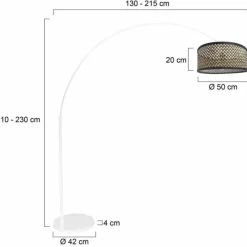 Luminaires Steinhauer Light Lampadaire Blanc, 1 lumière* Lampadaires Et Lampes Sur Pied