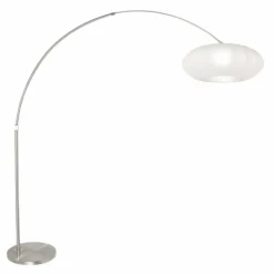 Lampes En Tissu-Luminaires Steinhauer Light Lampadaire Acier brossé, 1 lumière