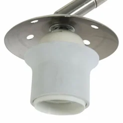 Lampes En Tissu-Luminaires Steinhauer Light Lampadaire Acier brossé, 1 lumière