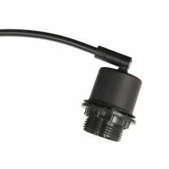 Lampes En Tissu-Luminaires Steinhauer Light Lampadaire Noir, 3 lumières