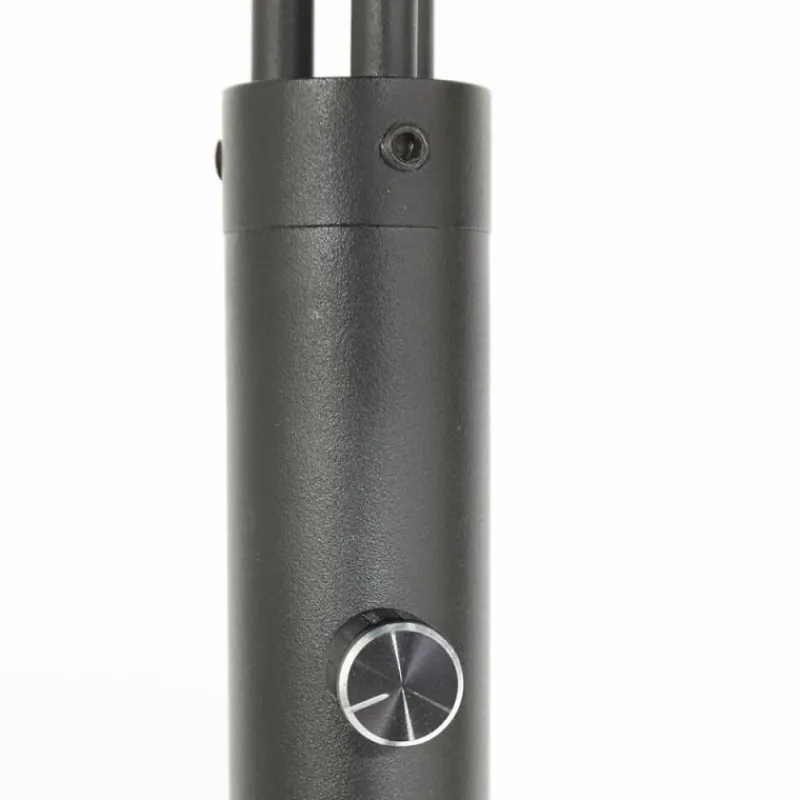 Lampes En Tissu-Luminaires Steinhauer Light Lampadaire Noir, 3 lumières