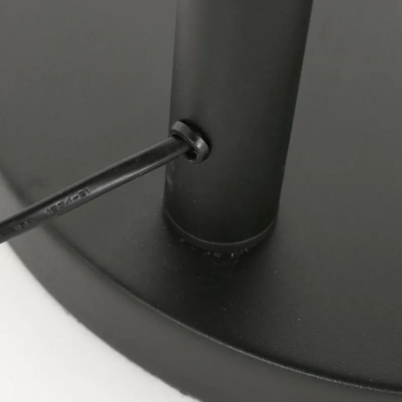 Lampes En Tissu-Luminaires Steinhauer Light Lampadaire Noir, 3 lumières