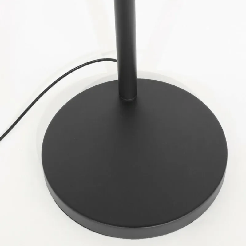 Lampes En Tissu-Luminaires Steinhauer Light Lampadaire Noir, 3 lumières