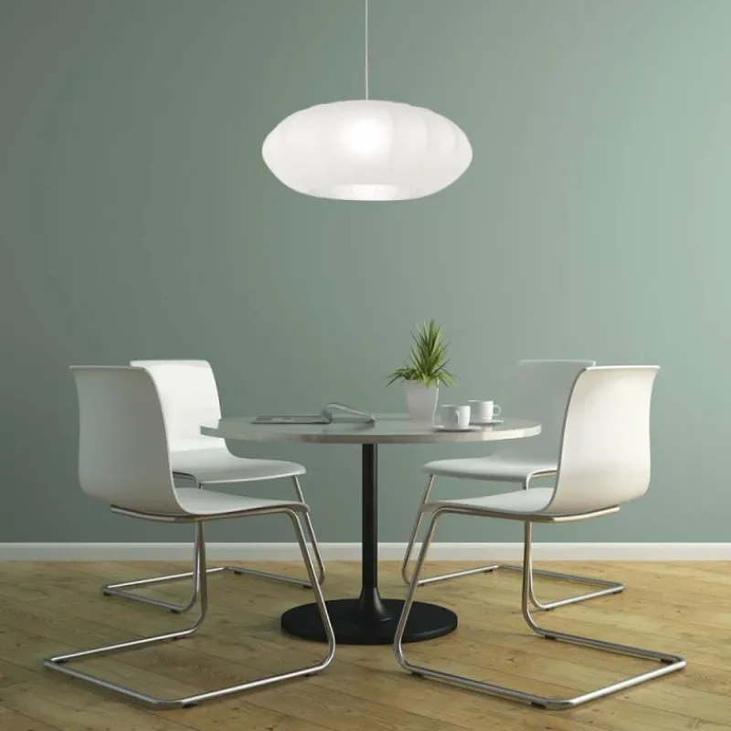 Lampes En Tissu-Luminaires Steinhauer Light Suspension Acier brossé, 1 lumière