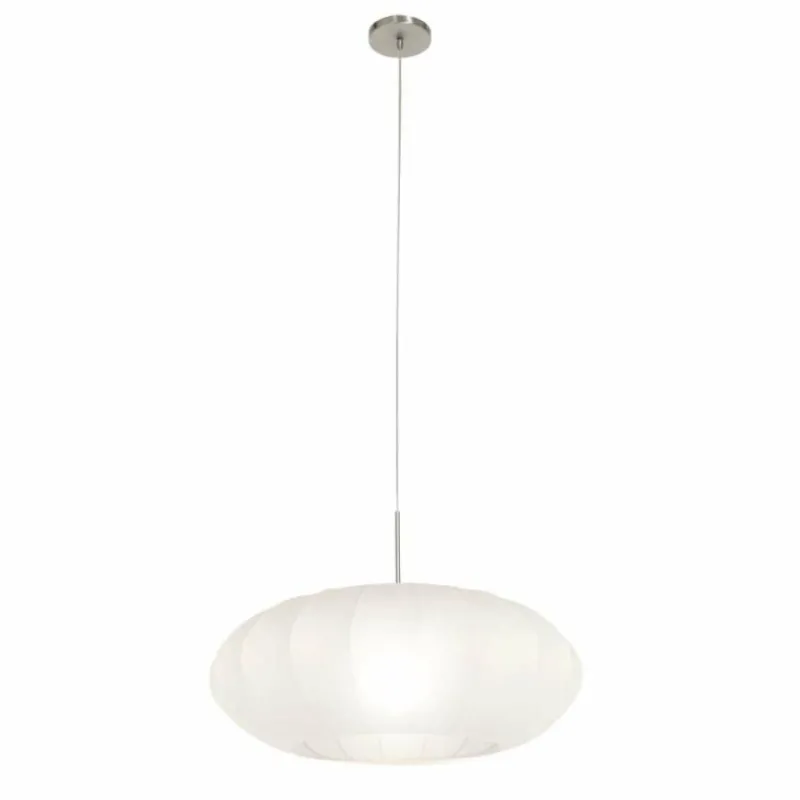 Lampes En Tissu-Luminaires Steinhauer Light Suspension Acier brossé, 1 lumière