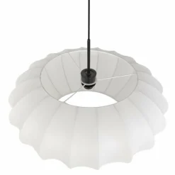 Lampes En Tissu-Luminaires Steinhauer Light Suspension Noir, 1 lumière