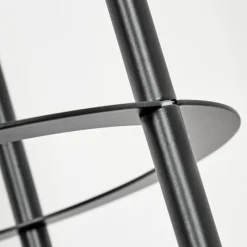 hofstein Limmingen Lampadaire Bois clair, Noir, 3 lumières