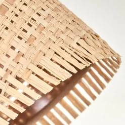 Style Boho-Chic-hofstein Lindberg Plafonnier Noir, 6 lumières