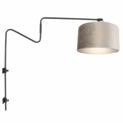 Lampes En Tissu-Luminaires Steinhauer Linstrøm Applique murale Noir, 1 lumière
