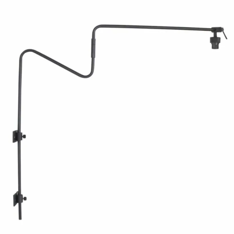 Lampes En Tissu-Luminaires Steinhauer Linstrøm Applique murale Noir, 1 lumière