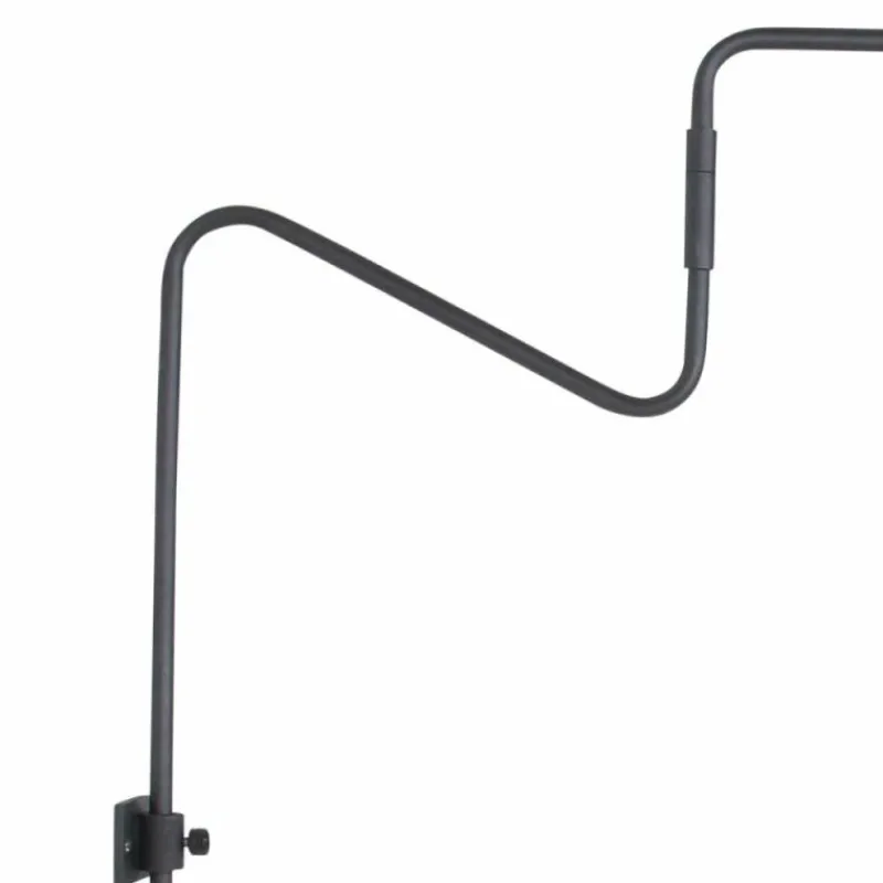 Lampes En Tissu-Luminaires Steinhauer Linstrøm Applique murale Noir, 1 lumière