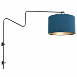 Lampes En Tissu-Luminaires Steinhauer Linstrøm Applique murale Noir, 1 lumière