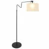 Lampes En Tissu-Luminaires Steinhauer Linstrøm Lampadaire Noir, 1 lumière