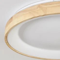 hofstein Lockeby Plafonnier LED Écru, Blanc, 1 lumière, Télécommandes