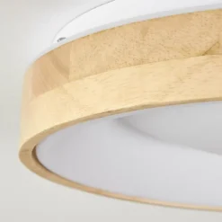 Luminaires Scandinaves-hofstein Lockeby Plafonnier LED Écru, Blanc, 1 lumière