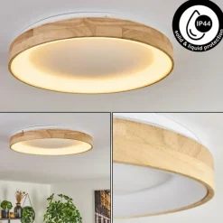 Luminaires Scandinaves-hofstein Lockeby Plafonnier LED Écru, Blanc, 1 lumière