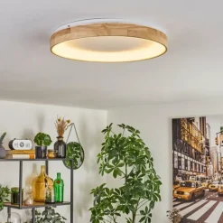 Luminaires Scandinaves-hofstein Lockeby Plafonnier LED Écru, Blanc, 1 lumière