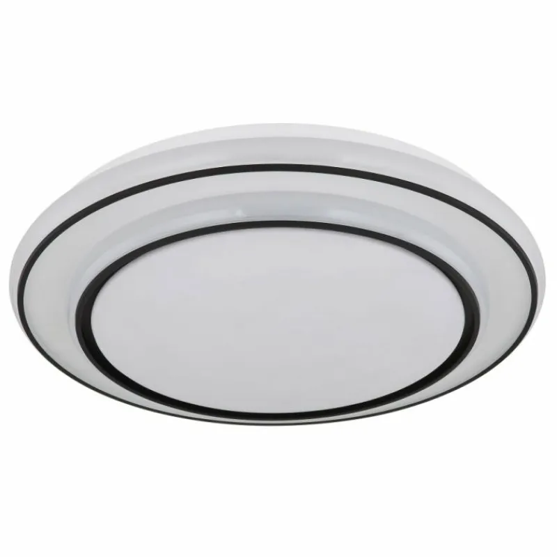 Luminaires Globo Lighting Logan Plafonnier LED Blanc, 1 lumière* Éclairage Led