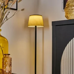 Luminaires Scandinaves-hofstein Longchamps Lampadaire LED Noir, 1 lumière