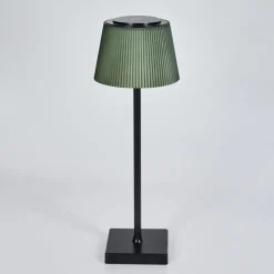 Luminaires Scandinaves-hofstein Longchamps Lampe de table d'extérieur, Lampe à poser LED Brun, Vert, 1 lumière