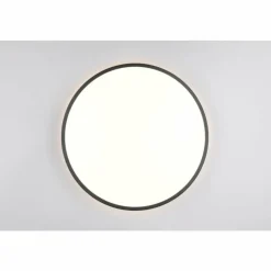 Luminaires Reality Loody Plafonnier LED Noir, 1 lumière, Détecteur de mouvement* Éclairage Led