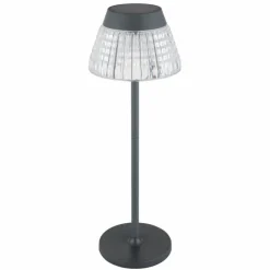 Luminaires Globo Lighting Lora Lampe à poser LED Anthracite, 1 lumière* Éclairage Led