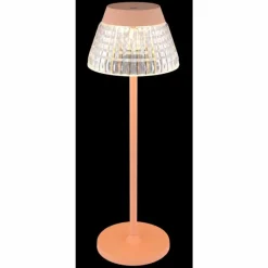 Luminaires Globo Lighting Lora Lampe à poser LED Rose, 1 lumière* Éclairage Led