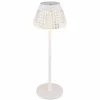 Luminaires Globo Lighting Lora Lampe à poser LED Blanc, 1 lumière* Éclairage Led