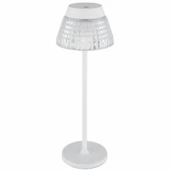 Luminaires Globo Lighting Lora Lampe à poser LED Blanc, 1 lumière* Éclairage Led