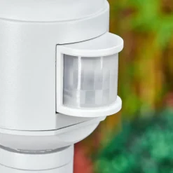 Luminaires Rustiques-hofstein Loria Luminaire extérieur, Eclairage de chemin Blanc, 1 lumière, Détecteur de mouvement