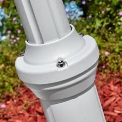 Luminaires Rustiques-hofstein Loria Luminaire extérieur, Réverbère, Eclairage de chemin Blanc, 2 lumières