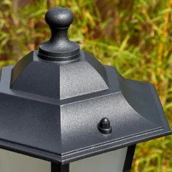 Luminaires Rustiques-hofstein Loria Luminaire extérieur, Réverbère, Eclairage de chemin Noir, 3 lumières