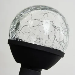 hofstein Lot de 3 lampes solaires Colognole LED Noir, 1 lumière