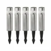Luminaires Eglo Lot de 5 lampes solaires Eglo SHINE LED Acier inoxydable, 5 lumières