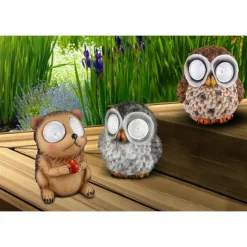 Luminaires Globo Lighting Lot de 12 lampes solaires Globo LED Clair, 2 lumières