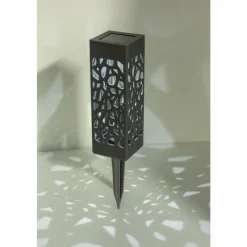 Luminaires Globo Lighting Lot de 16 lampes solaires Globo ARRGO LED Anthracite, 1 lumière