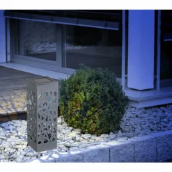 Luminaires Globo Lighting Lot de 16 lampes solaires Globo ARRGO LED Anthracite, 1 lumière