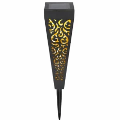 Luminaires Rustiques-Luminaires Globo Lighting Lot de 3 lampes solaires Globo SOLAR LED Noir, 1 lumière