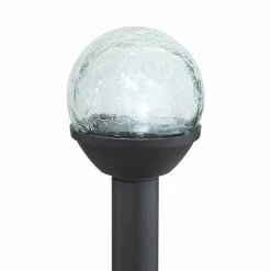 Luminaires Rustiques-Luminaires Globo Lighting Lot de 3 lampes solaires Globo LED Noir, 1 lumière