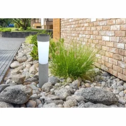 Luminaires Globo Lighting Lot de 2 lampes solaires Globo LED Gris, 1 lumière