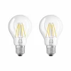Luminaires Osram Lot de 2 Osram LED E27 4 Watt 2700 Kelvin 470 Lumen